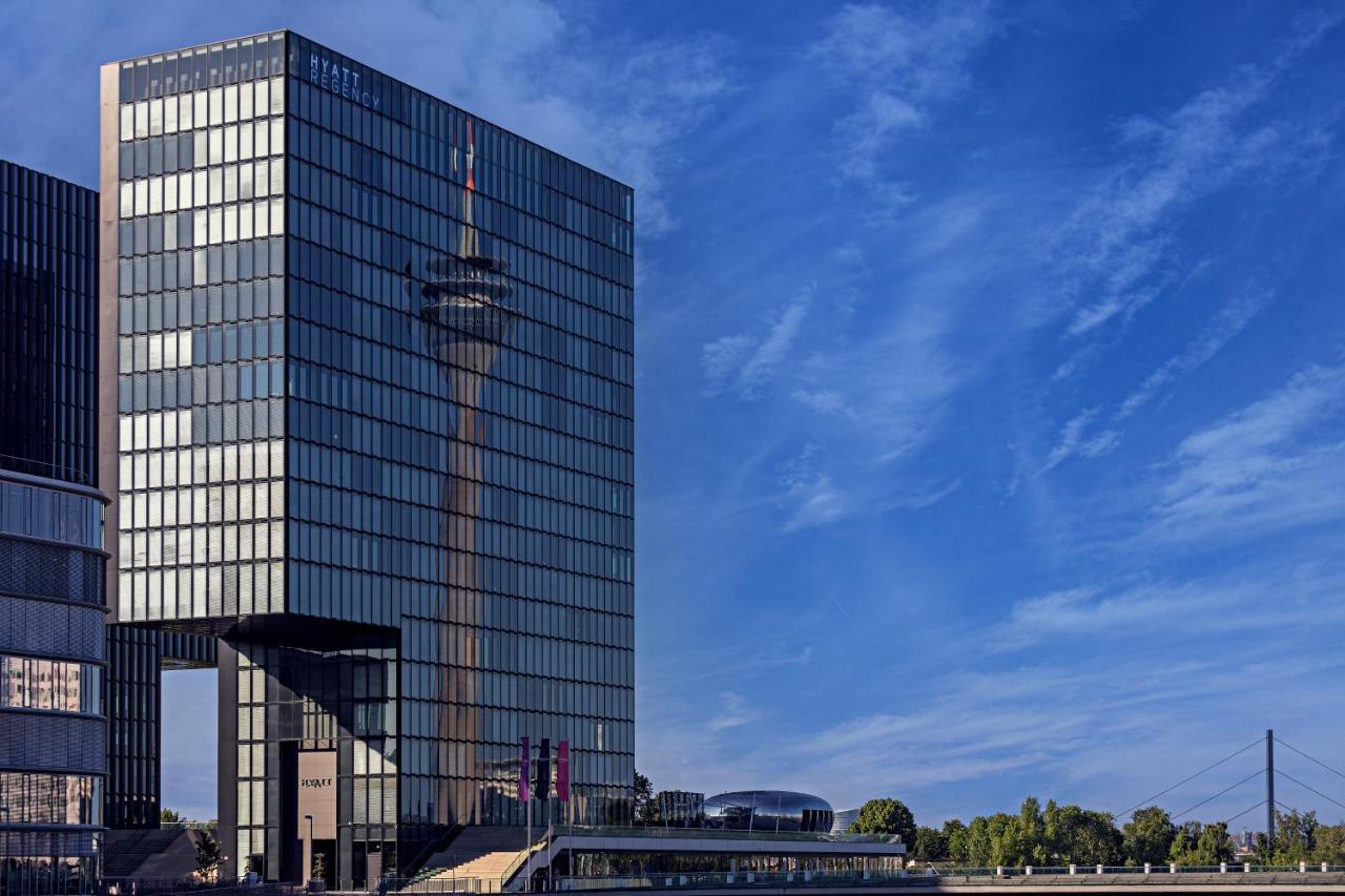 Hyatt Regency Dusseldorf Düsseldorf Exterior foto The European Central Bank